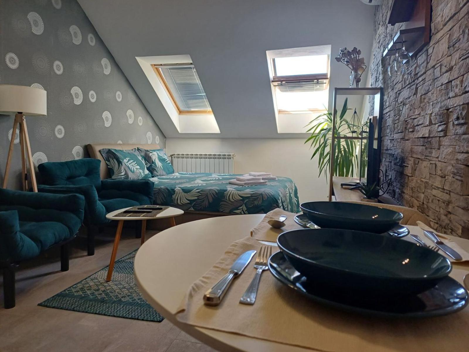 Apartment Centrum - Free private parking Novi Sad Buitenkant foto
