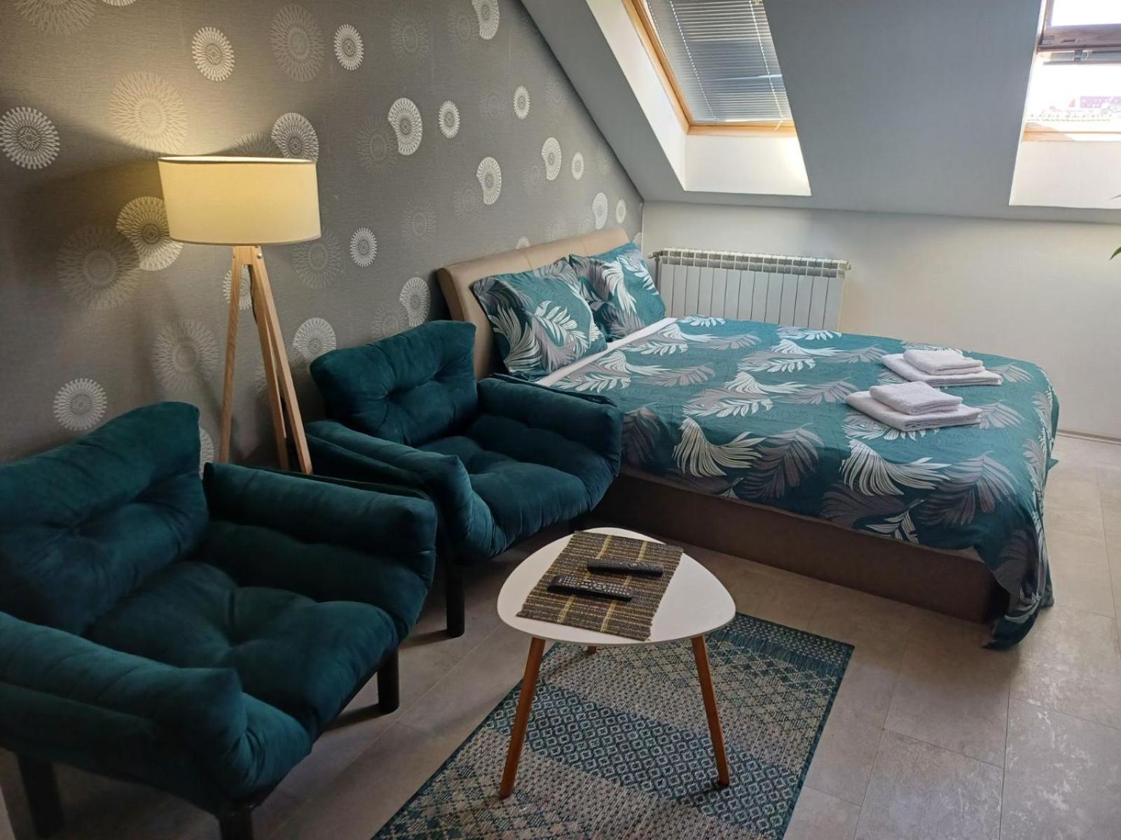 Apartment Centrum - Free private parking Novi Sad Buitenkant foto